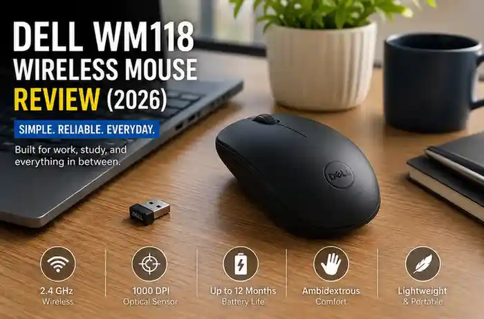 Dell WM118 Wireless Mouse Review (2026) for office, home, and daily use