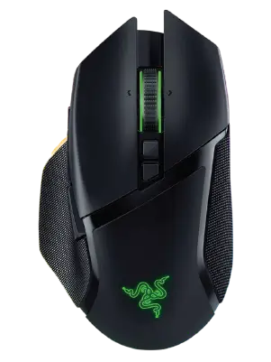 Razer Wireless Mouse Basilisk V3 Pro ergonomic design.